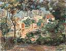 Pierre-Auguste Renoir (1841 - 1919) Die Gärten von Montmartre mit Blick auf Sacré-Coeur im Bau, 1896