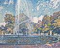 Theo van Rysselberghe (1862 - 1926) Springbrunnen im Park von Sanssouci bei Potsdam, 1903