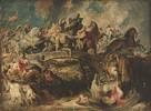 Peter Paul Rubens (1577 - 1640) Die Amazonenschlacht 1617/18